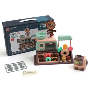 BREEZE F.O.TOYBOX ままごとセット ドーナツショップ【3歳以上 可愛いお店屋さんごっこセット】【送料無料 沖縄・一部地域を除く】